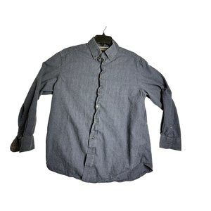 JOS A BANK RESERVE TRADITIONAL FIT Flannel Long Sleeve Shirt Mens Medium